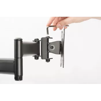 DIGITUS kaksoisnäyttöteline puristimella näytöille enintään 70 cm (27