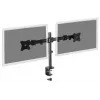 DIGITUS kaksoisnäyttöteline puristimella näytöille enintään 70 cm (27 inch) (DA-90349)