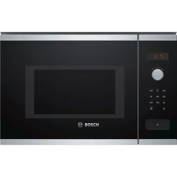 Bosch Serie 4 BFL553MS0 mikroaaltouuni musta, ruostumaton teräs yhdistelmämikroaaltouuni kalusteeseen 25 L 900 W