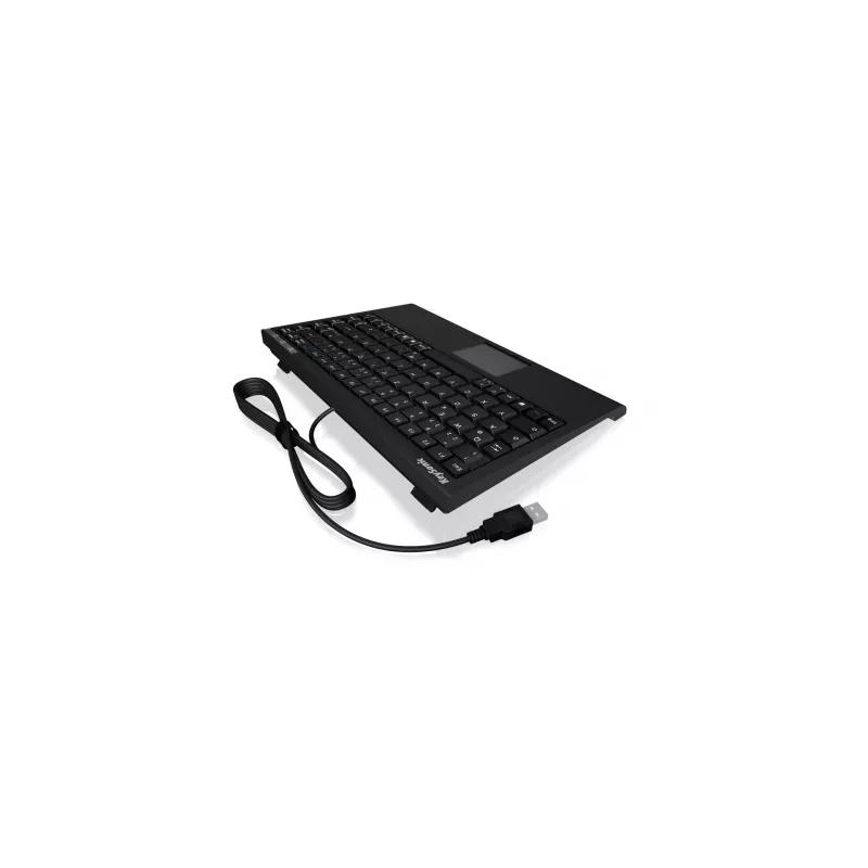KeySonic ACK-540U+ (US) näppäimistö toimisto USB QWERTY US-englanti musta