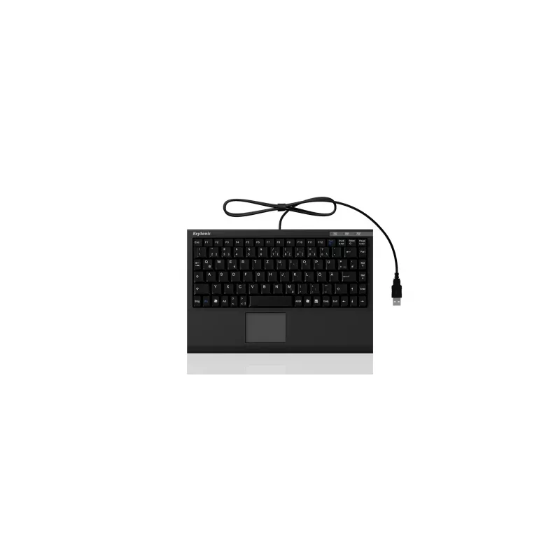 KeySonic ACK-540U+ (US) näppäimistö toimisto USB QWERTY US-englanti musta