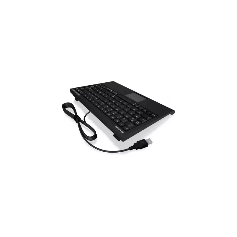 KeySonic ACK-595C+ (US) näppäimistö koti USB QWERTY US-englanti musta