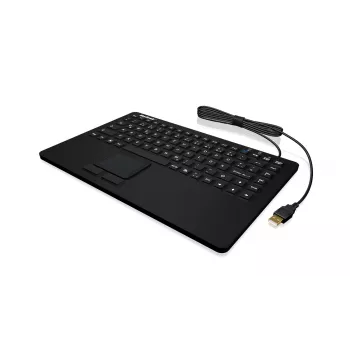 KeySonic KSK-5230 IN (US) näppäimistö toimisto USB QWERTY US-englanti musta