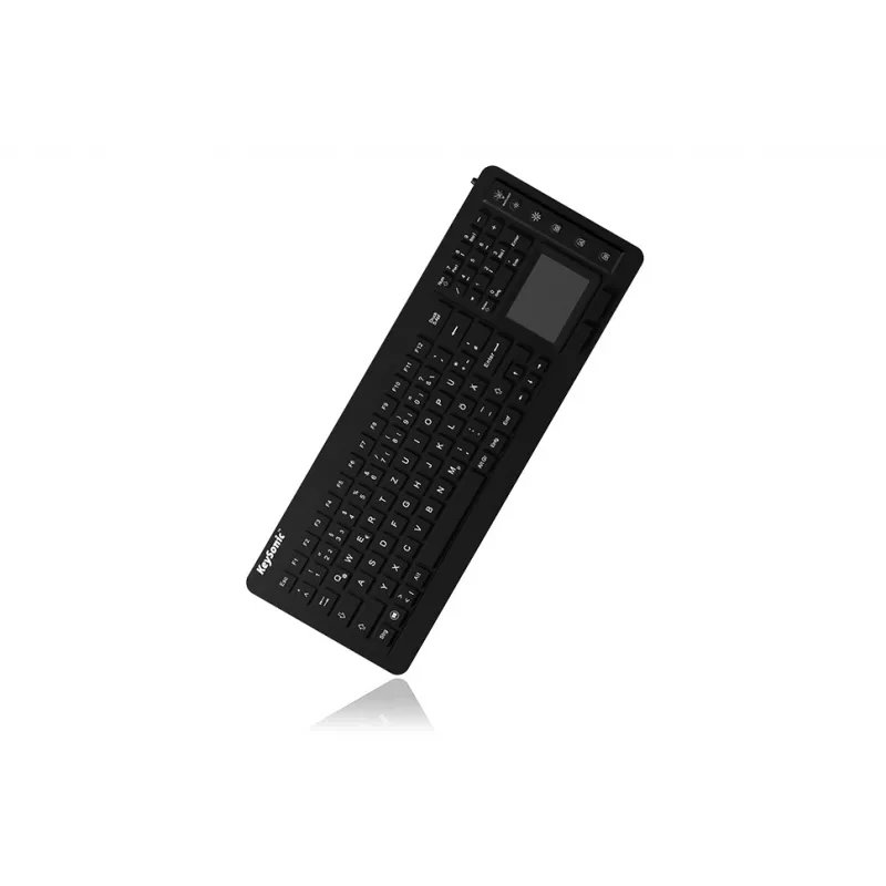 KeySonic KSK-6231 INEL (US) näppäimistö teollisuus USB QWERTY US-englanti musta