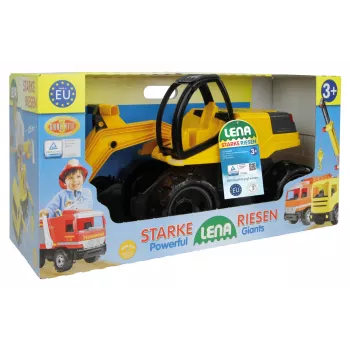 Lena GIGA TRUCKS Excavator Pro, kaivinkone, 3 vuosi/vuotta, musta, keltainen