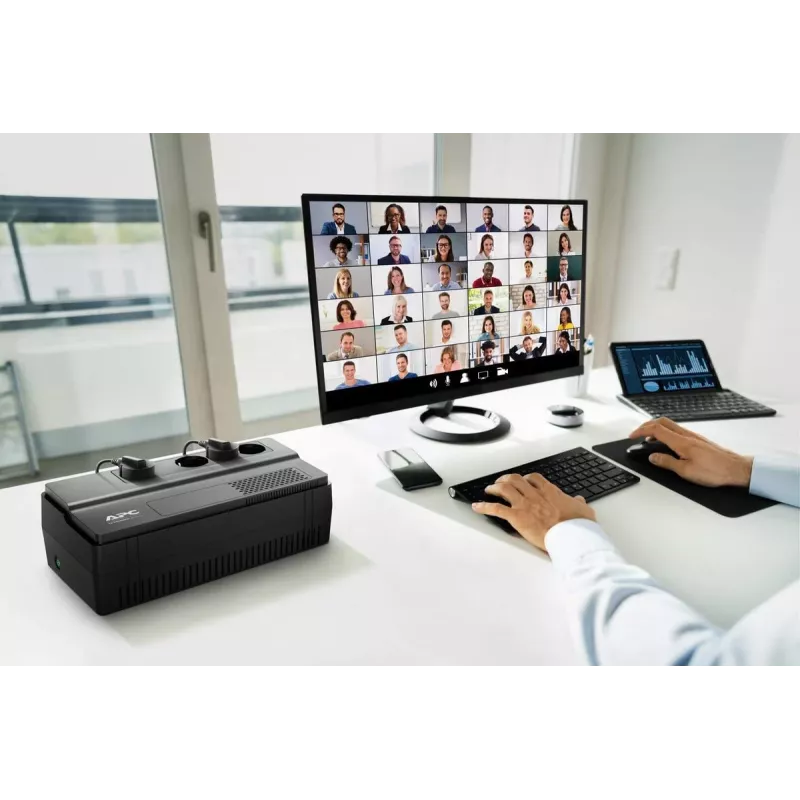 APC BV1000I-GR UPS (keskeytymätön virransyöttö) Line-Interactive 1 kVA 600 W 4 pistorasiaa