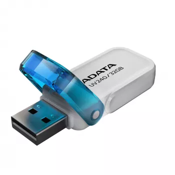 USB-muistitikku ADATA UV240 32 GB USB Type-A 2.0, valkoinen, hattumallinen