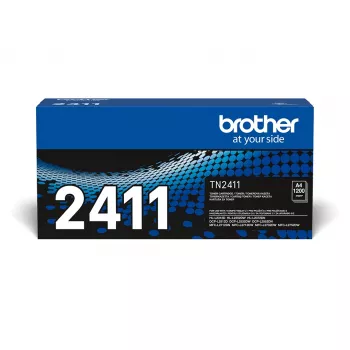 Värikasetti Brother TN-2411 — musta, 1 kpl:n pakkaus, lasertulostus, ~1200 sivua