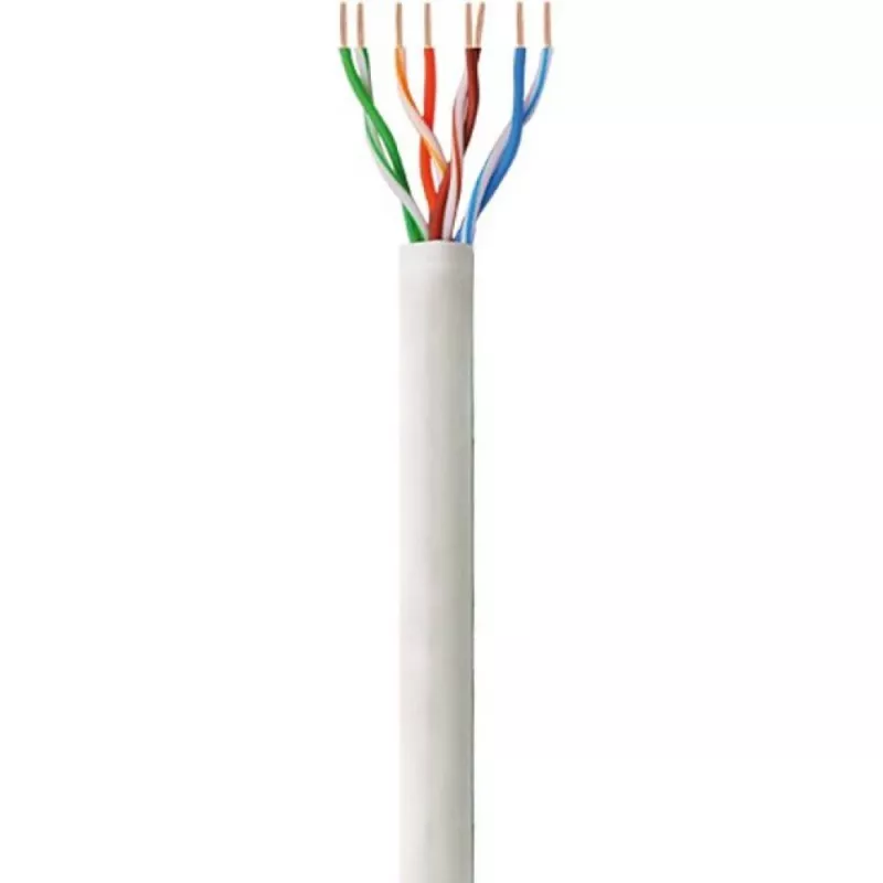Techly ITP8-FLU-0305 verkkokaapeli harmaa 305 m Cat5e U/UTP (UTP)