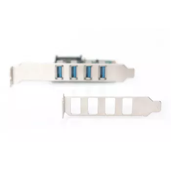 DIGITUS USB 3.0, 4 porttia, PCI Express -laajennuskortti 4 porttia A/F ulkoinen, VL805-piirisarja