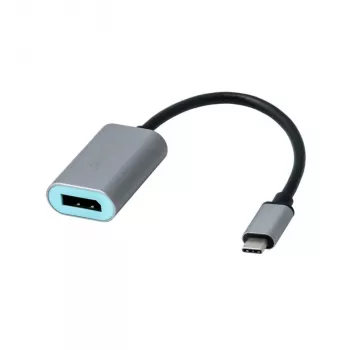 i-tec Metal USB-C DisplayPort -adapteri 4K/60Hz