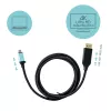 i-tec USB-C DisplayPort -kaapeliadapteri 4K / 60 Hz 150 cm