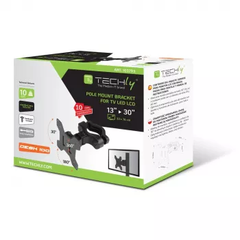 Techly ICALCD100BK pöytäteline musta