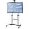Techly ICA-TR24 liikuteltava TV-teline, 60–100 tuumaa, 100 kg, hyllyillä