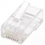 Intellinet RJ45-modulaariliitin, Cat5e, UTP, 3-kärkinen, täytelangalle, 15 µ kullatut kontaktit, 100 kpl:n pakkaus