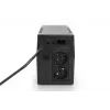 DIGITUS Line-Interact. UPS-virtalähde 600 VA/360W 12V/7Ah x1 2x CEE7/7 AVR LED DP