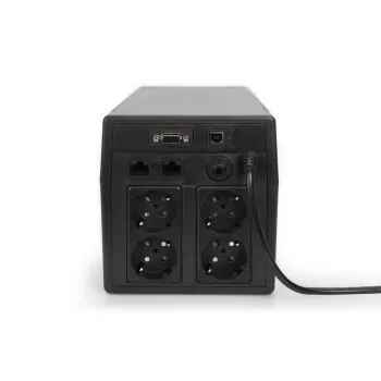 DIGITUS Line-Interact. UPS 1000 VA/600 W 12 V/7 Ah x2 4x CEE7/7 AVR USB