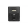 DIGITUS Line-Interact. UPS 1500 VA/900 W 12 V/9 Ah x2 4x CEE7/7 AVR USB