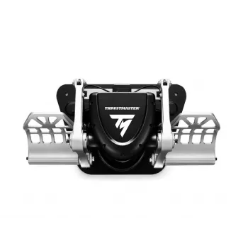 Thrustmaster TPR Rudder musta, hopea USB lentosimulaattori analoginen PC