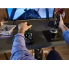 Thrustmaster TPR Rudder musta, hopea USB lentosimulaattori analoginen PC