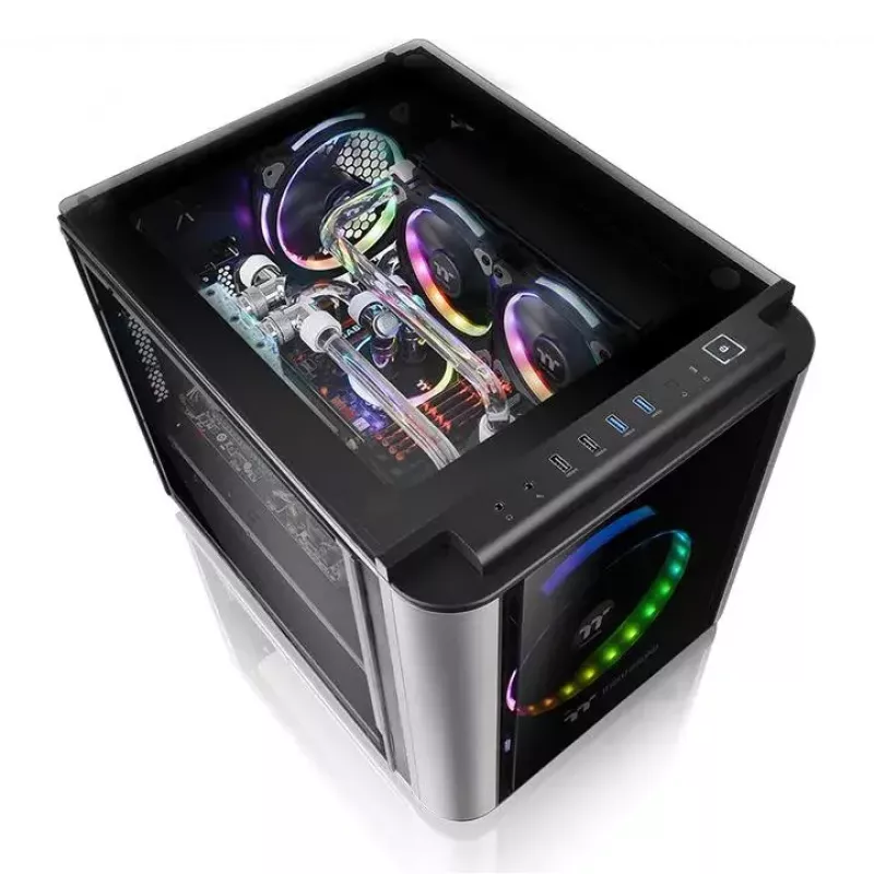 PC-kotelo Thermaltake Level 20 VT Micro Tower musta