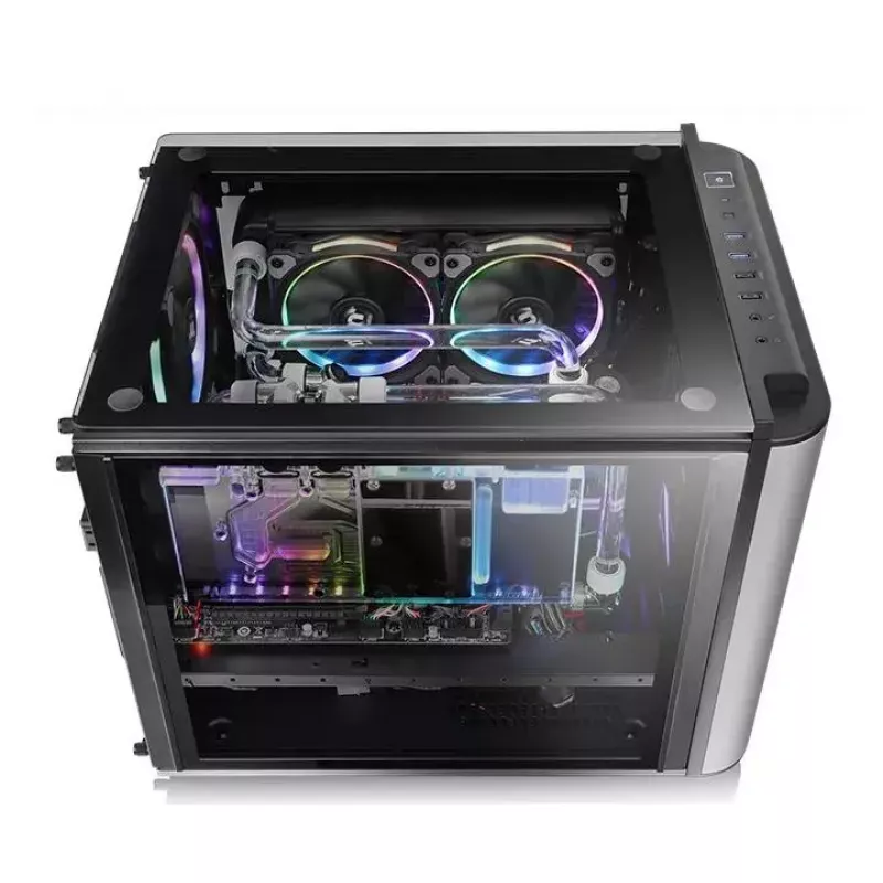 PC-kotelo Thermaltake Level 20 VT Micro Tower musta