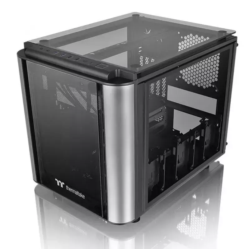 PC-kotelo Thermaltake Level 20 VT Micro Tower musta