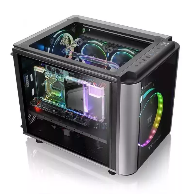 PC-kotelo Thermaltake Level 20 VT Micro Tower musta