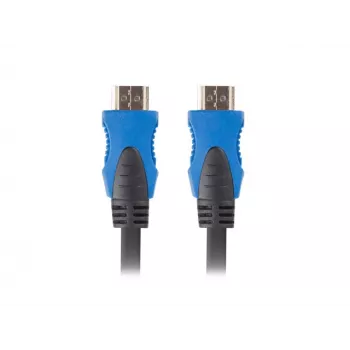HDMI-kaapeli LANBERG CA-HDMI-20CU-0010-BK 1 m — HDMI 2.0, 18 Gbit/s, ARC, Ethernet