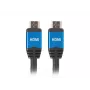 Lanberg CA-HDMI-20CU-0018-BL Premium HDMI-kaapeli U/U, HDMI 2.0, 1,8 m, 4K, Ethernet-tuella, musta