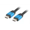 Lanberg CA-HDMI-20CU-0018-BL Premium HDMI-kaapeli U/U, HDMI 2.0, 1,8 m, 4K, Ethernet-tuella, musta