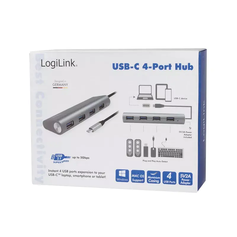 USB-keskitin LogiLink UA0309