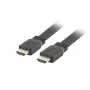 LANBERG HDMI-kaapeli - uros/uros v2.0 4k litteä - 5 m musta