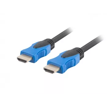 LANBERG HDMI-kaapeli - pistoke/pistoke V2.0 4K Cu musta 1,8 m