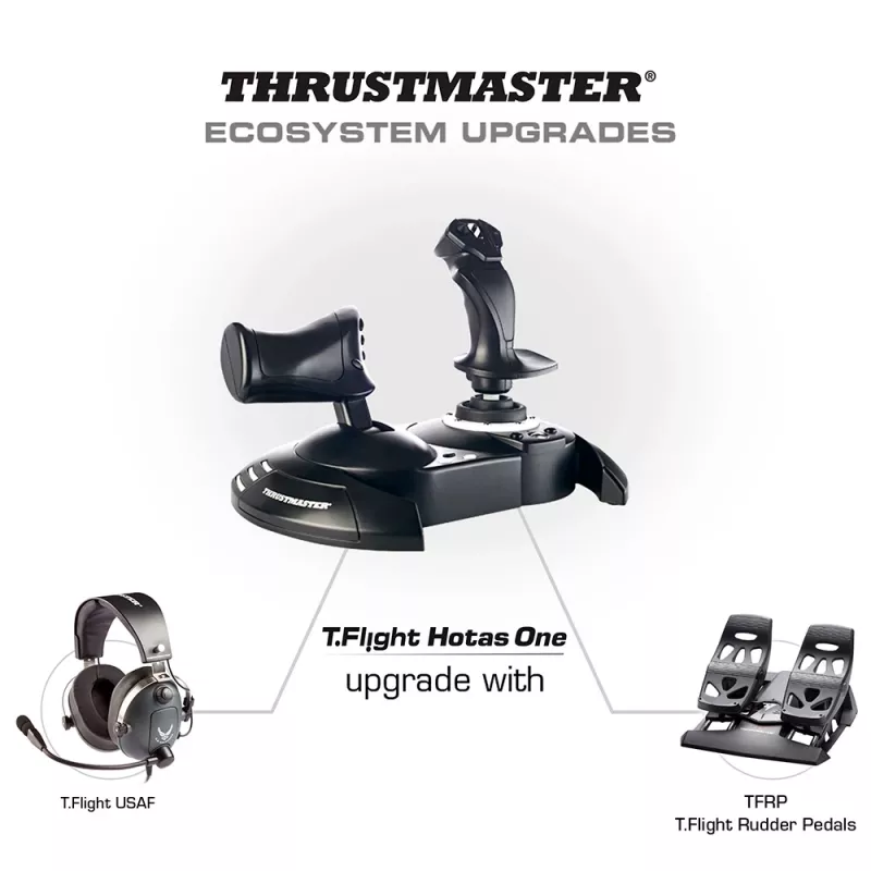 Thrustmaster T.Flight Hotas One -lento-ohjain, musta