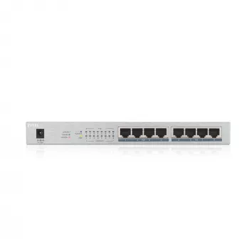 Zyxel GS1008HP hallitsematon Gigabit Ethernet (10/100/1000) Power over Ethernet (PoE) harmaa