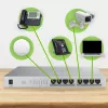 Zyxel GS1008HP hallitsematon Gigabit Ethernet (10/100/1000) Power over Ethernet (PoE) harmaa