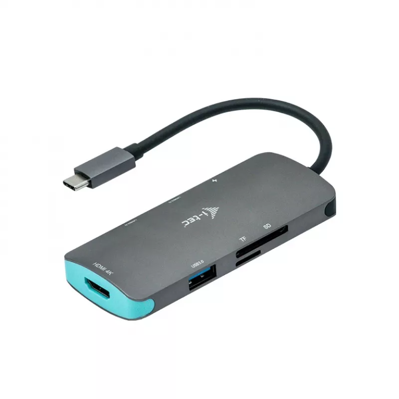 Telakointiasema i-tec Metal USB-C Nano Dock 4K HDMI + Power Delivery 100 W