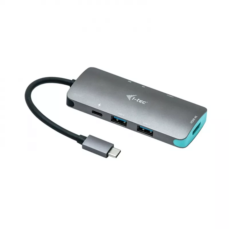 Telakointiasema i-tec Metal USB-C Nano Dock 4K HDMI + Power Delivery 100 W