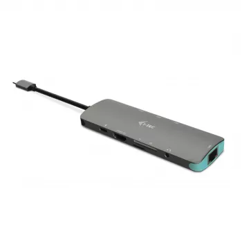 Telakointiasema i-tec Metal USB-C Nano -telakka 4K HDMI LAN Power Delivery 100 W