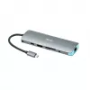 Telakointiasema i-tec Metal USB-C Nano -telakka 4K HDMI LAN Power Delivery 100 W
