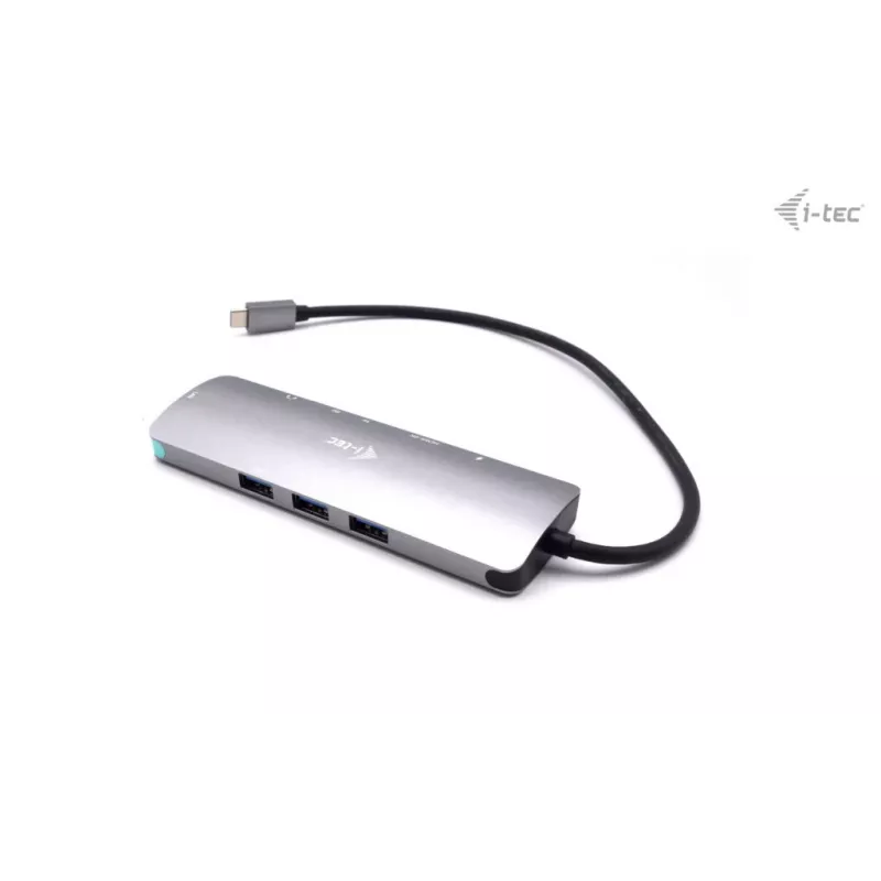 Telakointiasema i-tec Metal USB-C Nano -telakka 4K HDMI LAN Power Delivery 100 W
