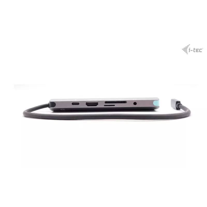 Telakointiasema i-tec Metal USB-C Nano -telakka 4K HDMI LAN Power Delivery 100 W