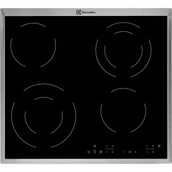 Electrolux EHF6342XOK liesitaso musta sisäänrakennettu keraaminen keittotaso 4 keittoaluetta
