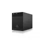 ICY BOX IB-3740-C31 HDD/SSD-kotelo musta 2,5/3,5 tuumaa