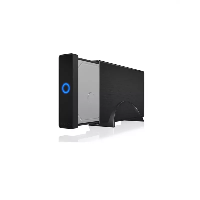 ICY BOX IB-377-C31 HDD/SSD-kotelo musta 3,5 tuumaa