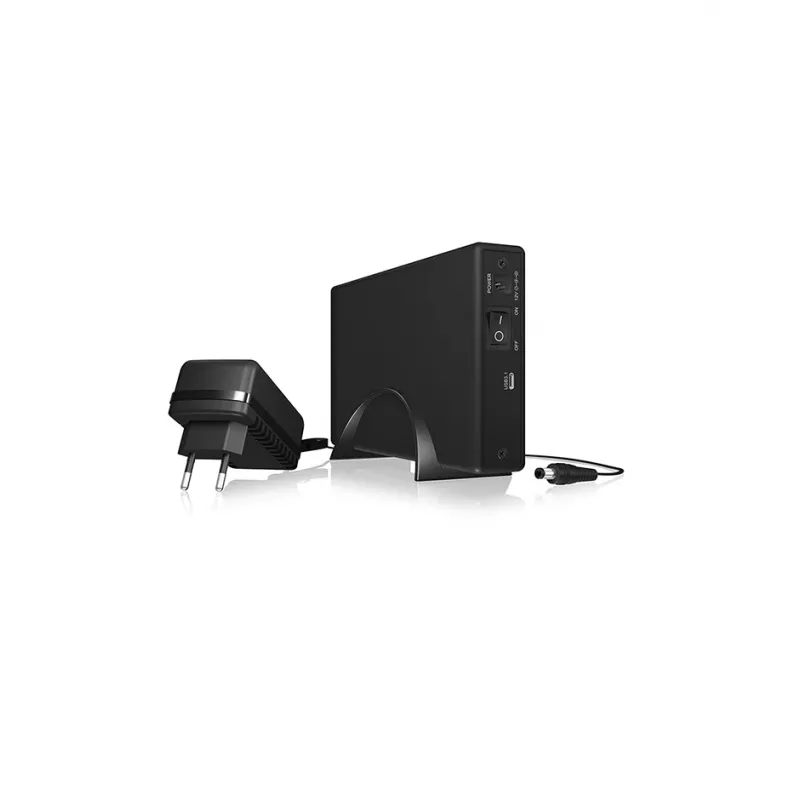 ICY BOX IB-377-C31 HDD/SSD-kotelo musta 3,5 tuumaa