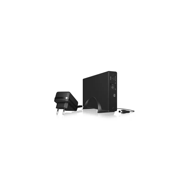 ICY BOX IB-377-C31 HDD/SSD-kotelo musta 3,5 tuumaa