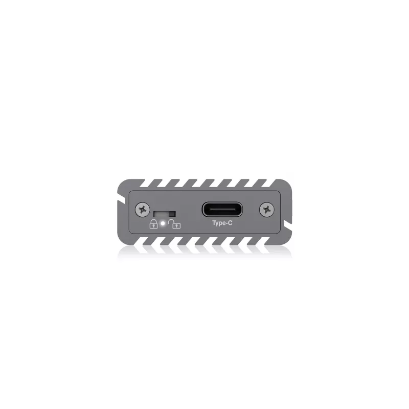 ICY BOX IB-1817M-C31 SSD-kotelo harmaa M.2