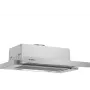 Bosch Serie 4 DFT63AC50 liesituuletin puolikiinteä (ulosvedettävä) hopea 360 m³/h